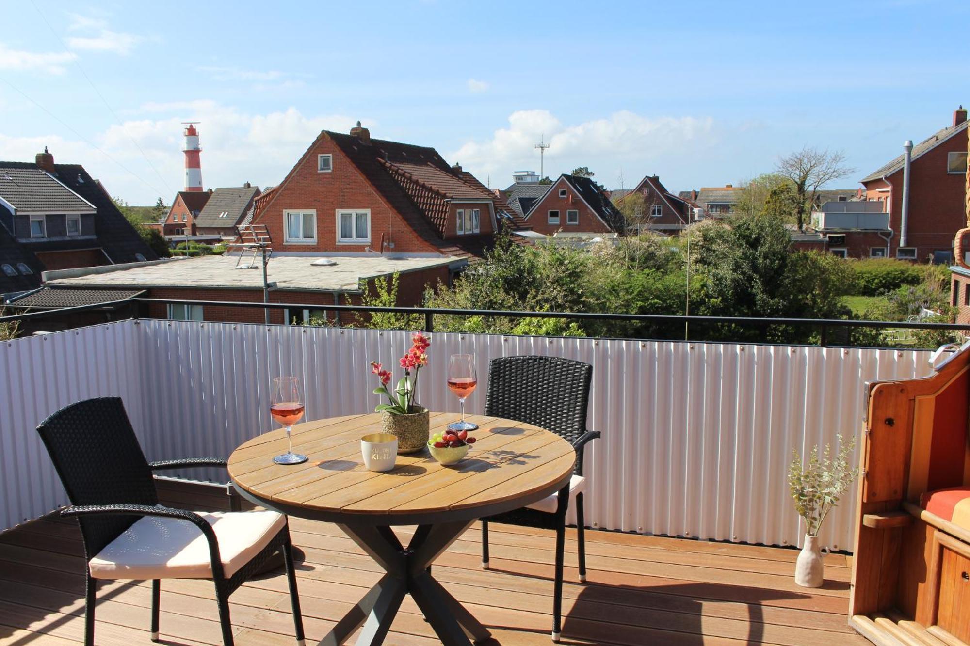 Haus Deutsche Bucht Apartment Borkum Bagian luar foto