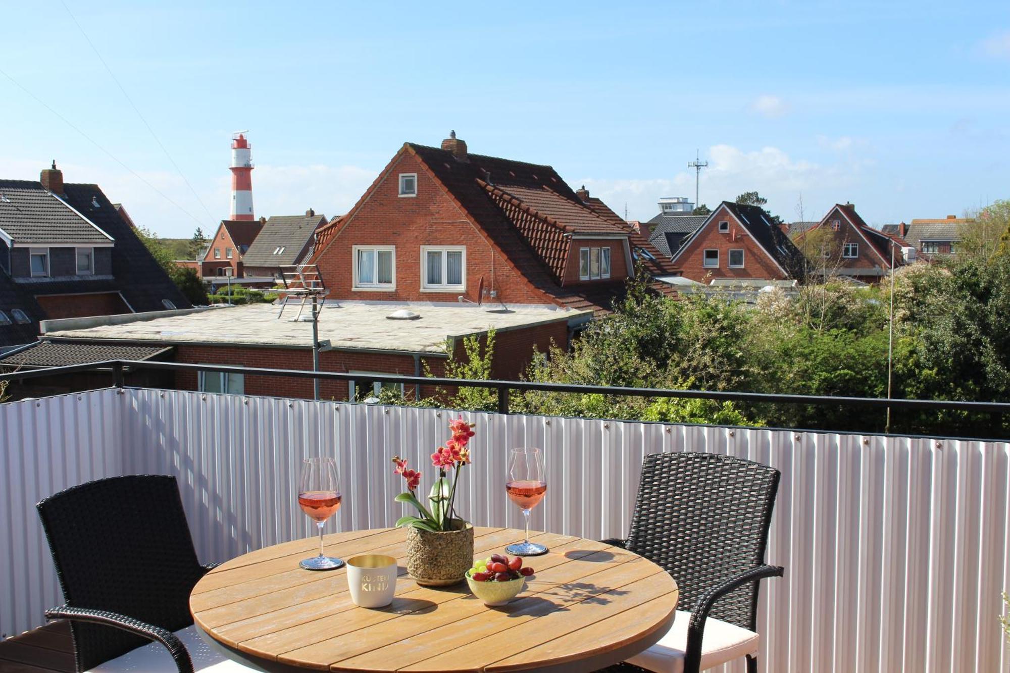 Haus Deutsche Bucht Apartment Borkum Bagian luar foto